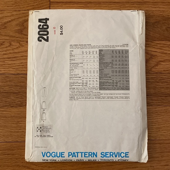 VTG ‘70s Vogue Calvin Klein Patterns Set/2 - Picture 7 of 12